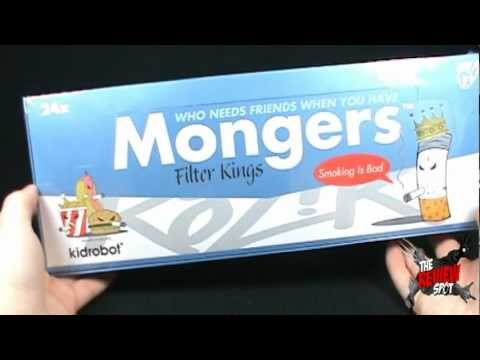 Mongers - On today's Spot, we'll be having a look at the Kidrobot Mongers Filter Kings Collectible Art Case The Review Spot's Music provided by http://www.royalty-free...