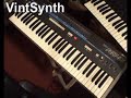 Korg Poly 61 arpeggiator with Roland Juno 106