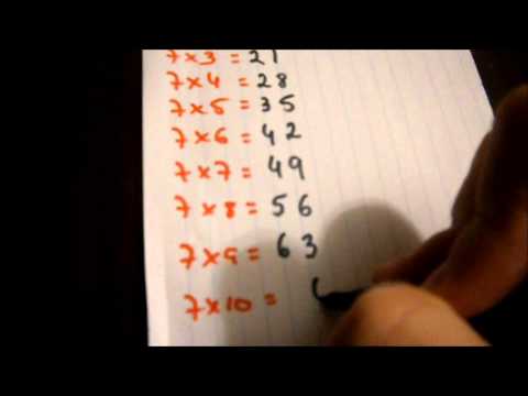 DESCOMPLICANDO A MATEMÁTICA - TABUADA DOS 6, 7, 8 e 9