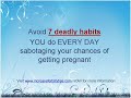 www.increasefertilitytips.com Struggling to get pregnant? Can't conceive a much-desired baby? Get a FREE 8-part 'Increase Fertility Tips' Course to help you achieve your dream of having the baby you desire