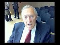 Interview with Ambassador Robert Krueger- The Hague 26 April - Thumb #1