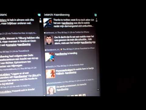 Twitter op hol door aardbeging