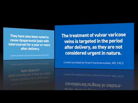 how to relieve vulvar varicose vein pain