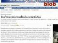 El Pais accusa di xenofobia Berlusconi.