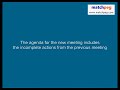 Matchpeg Meetings: creating a new meeting in a series
