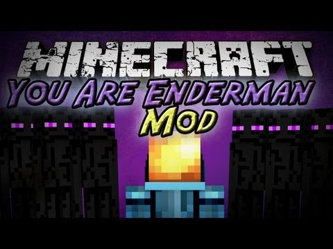 how to be a enderman in minecraft