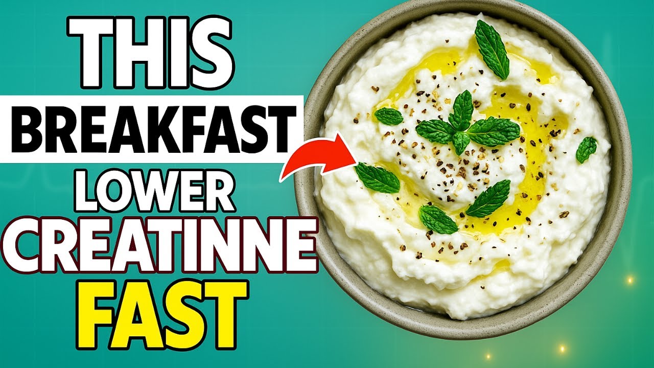 Top 5 Breakfasts to Lower Creatinine & Protect Your Kidneys.