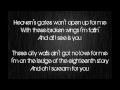 Savin' Me - Nickelback (Lyrics)