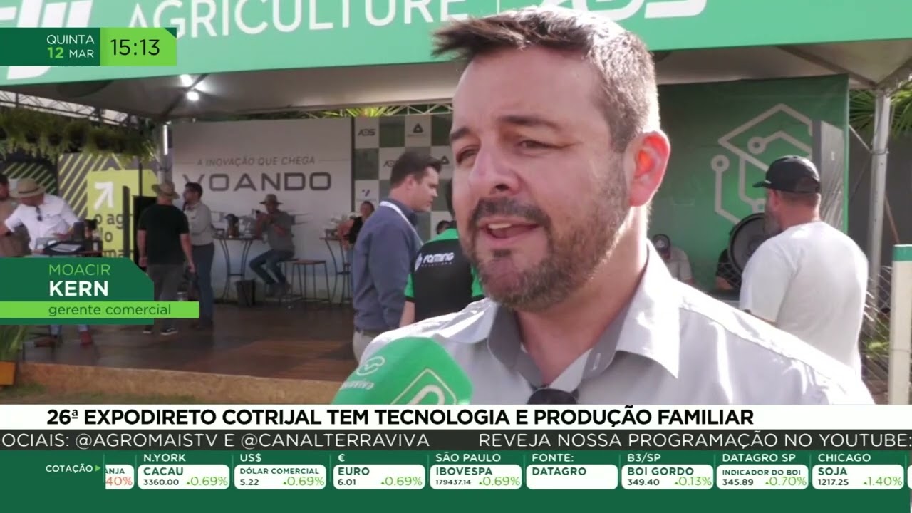 26º Expodireto Cotrijal tem tecnologia e produção familiar