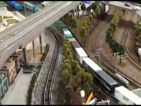 鉄道模型　コンテナ貨物長編成　Alex