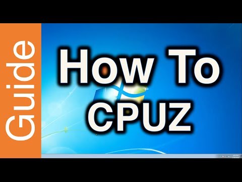 how to remove cpu-z