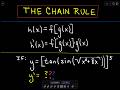 Using the Chain Rule - Harder Example #1
