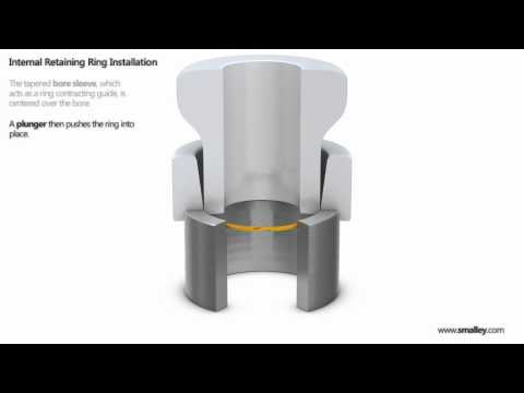 how to remove snap ring from hydraulic cylinder