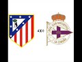 ATL�TICO MADRID 4 X 1 DEPORTIVO LIGA ESPANHOLA 2008/2009