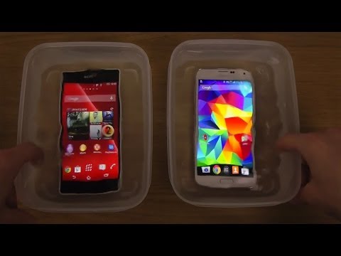 Samsung Galaxy S5 vs. Sony Xperia Z2 - Water Test Which Is Best?