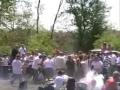 Redneck Lawnmower Derby - Flips, Fights, Fire!
