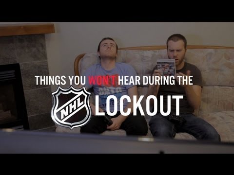 Things You Won’t Hear During the NHL Lockout