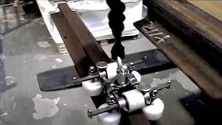 Mobile anchor point for gantry trains