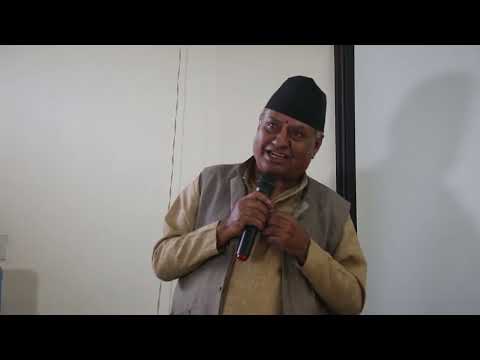 Bharat Jangam Delivered Contemporary Spectacles at Tribhuvan University Interaction Program of GACS