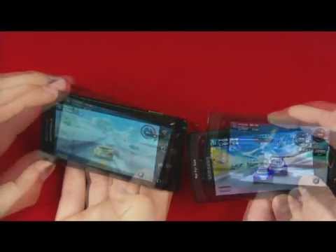 Samsung Wave vs Motorola Milestone - 3D game