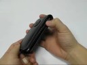 PDair Leather Case Apple iPod New iPod Touch 2nd Flip Black