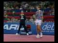Goran Ivanisevic -between the legs