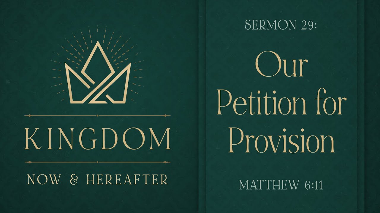 Our Petition for Provision (Matthew 6:11) by Bro. Jama Javier