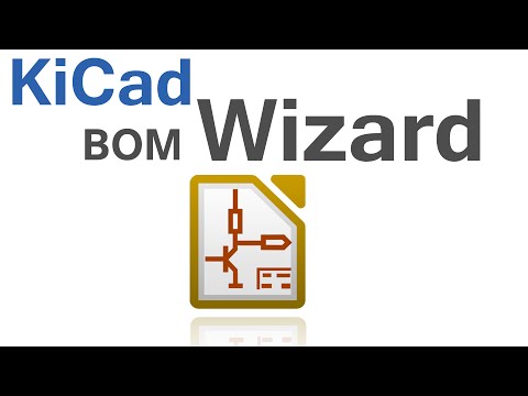 Using KiCad Bom Wizard Plugin