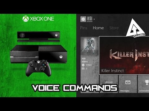 how to voice control xbox one