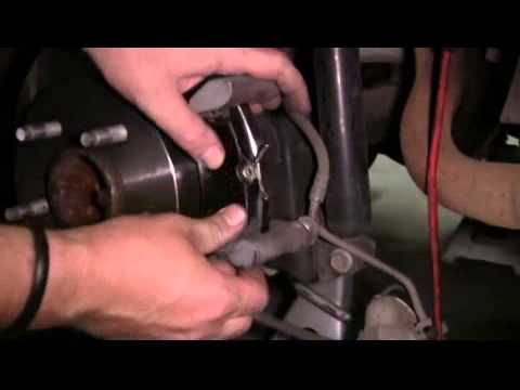 How to Replace the Rear Brake Pads and Rotors on a 2004 Ford Mustang LX