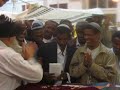 New Ethiopian Jewish Olem learning and davening at the Beirav Syanagogue in Safed Israel