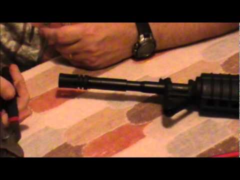 how to remove jg m4 s-system flash hider