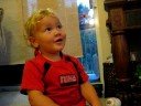 nolan asks to see uncle jef & e-dub, but it sometimes he can't decide on what to watch out of elmo, tractors or jef!