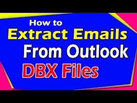how to locate dbx files