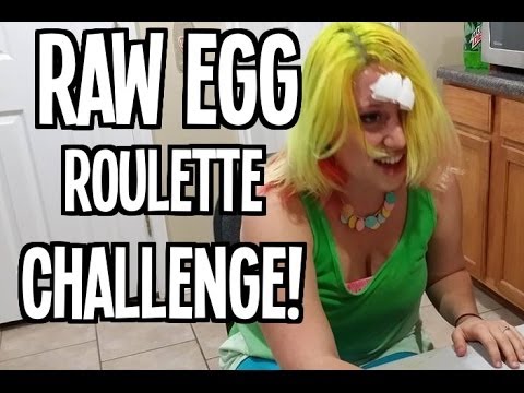 Raw Egg Roulette CHALLENGE!