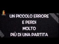 Mattia Perin e lo spot contro l'alcool