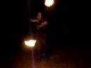 fire dance at teluk bahang