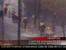 Athens 17/01/07. Molotov Cocktails against cops