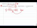 Mr Joyce AP Calculus - First Order Linear Differential Equations I