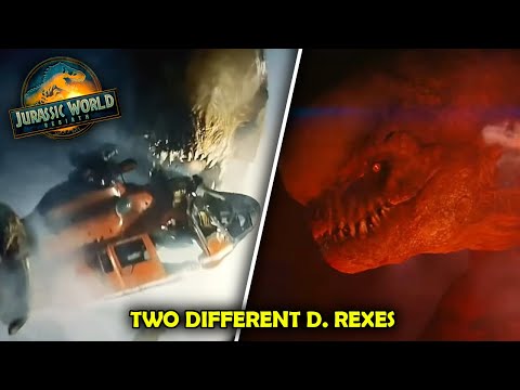 THERE WERE 2 D.REXES IN JURASSIC WORLD REBIRTH?!