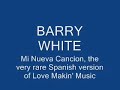 Barry White spanish song