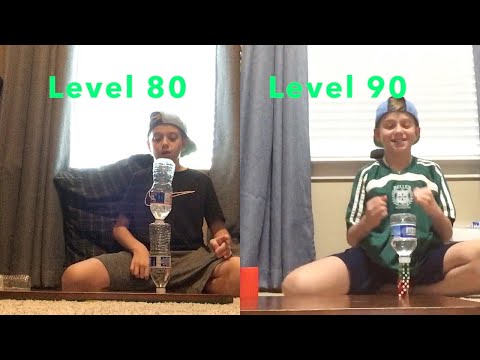 Trick Shots Level 1 To Level 100 Inspired By That's Amazing!