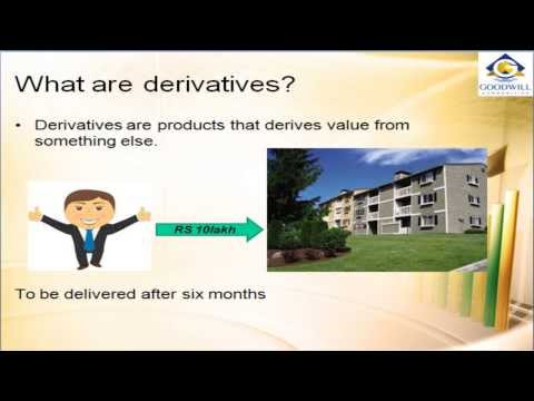 What are Derivative trading? Goodwill Commodities commodity trading tutorial 2-Member MCX India