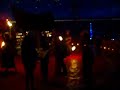Feuershow : G�tterfunken in der Dreigroschenoper