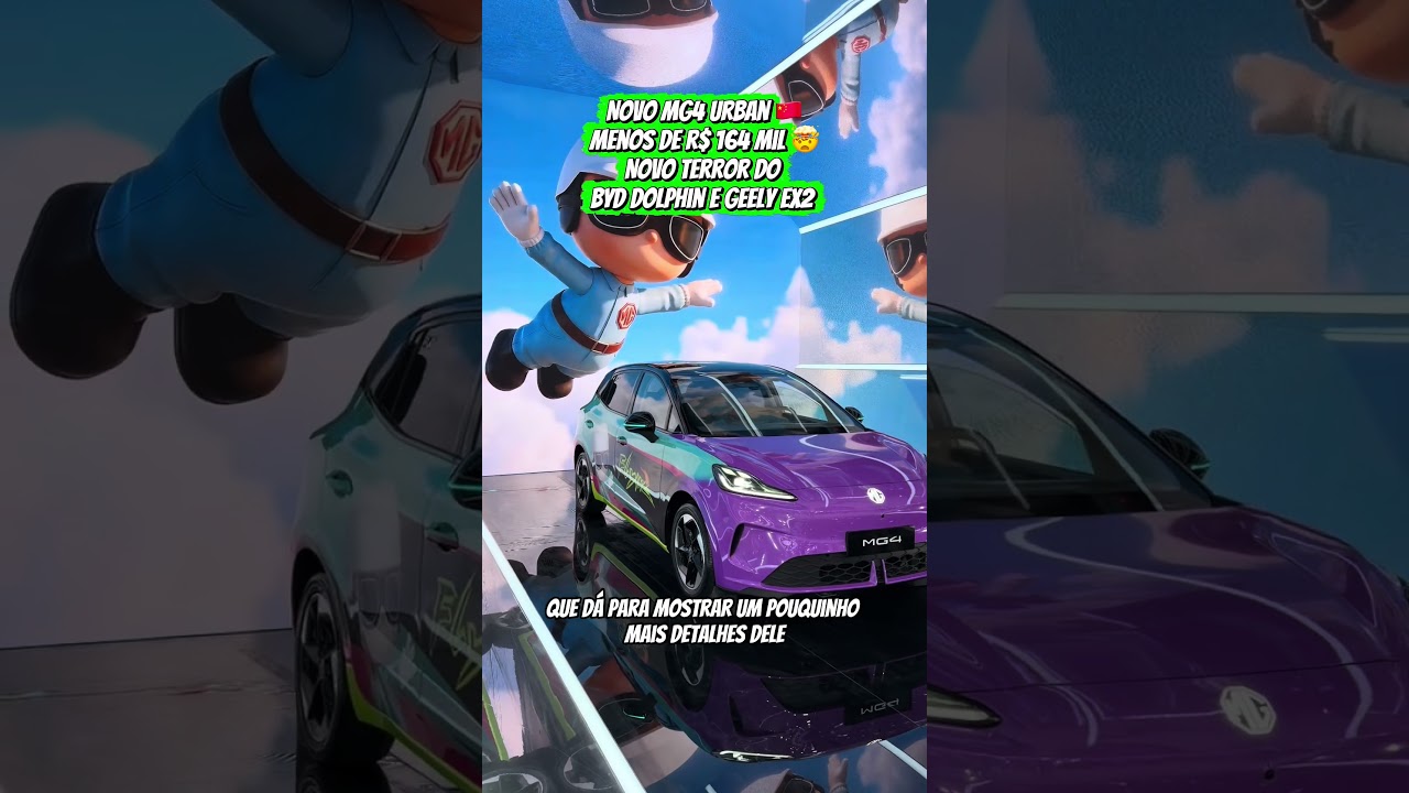 O terror dos compactos elétricos? O novo MG4 Urban por dentro! 🚙🔥