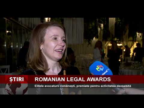 Elitele avocaturii românești, premiate pentru activitatea deosebită, la gala Romanian Legal Awards