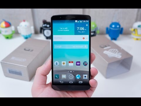 AT&T LG G3 Unboxing and Hardware Tour
