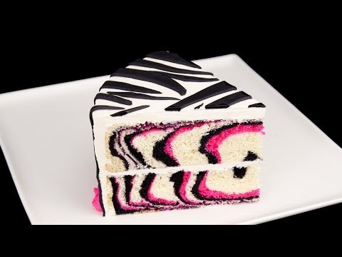 how to make zebra cake