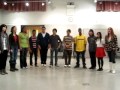 My university jazz/acapella choir Vocomotive, singing our audition piece 