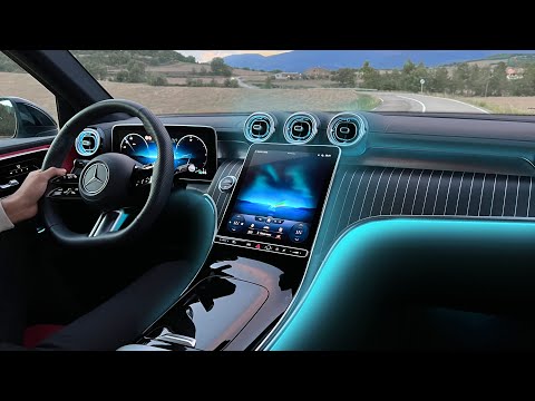 NEW 2024 Mercedes GLC COUPE FIRST DRIVE! Best SUV Coupe? Exterior Interior Ambiente Drive Review